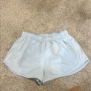 Women's Light gray Athletic Shorts